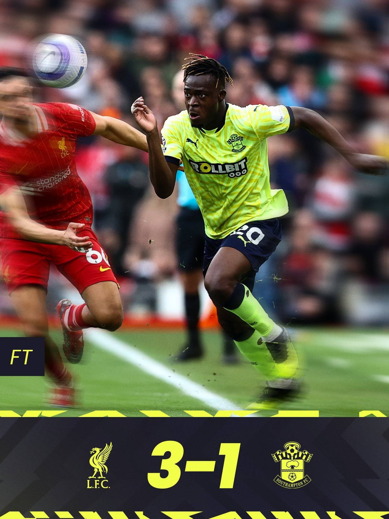 南安普顿客场战胜沃特福德，继续保持不败