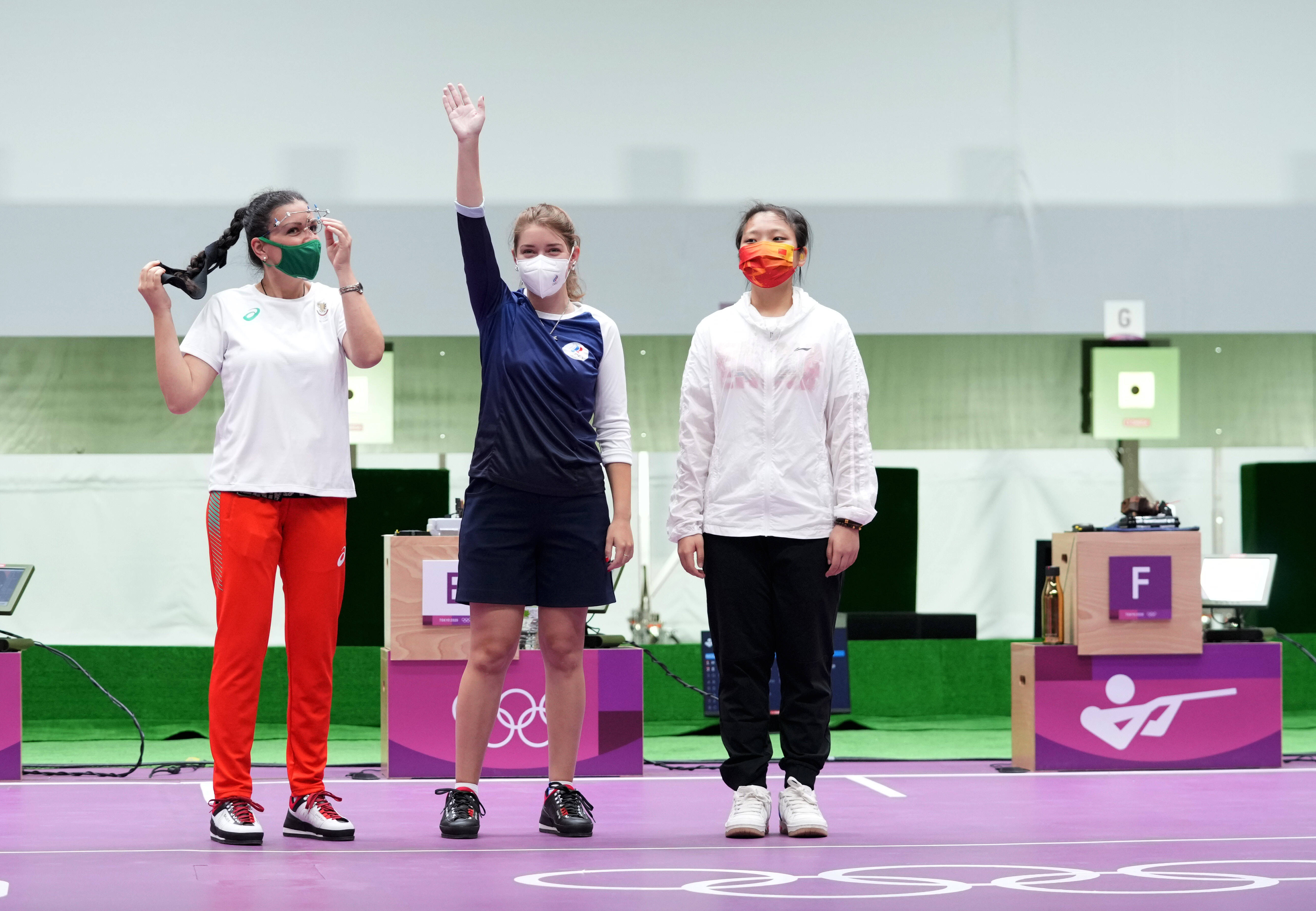 英国选手挺进射击比赛女子空气手枪决赛